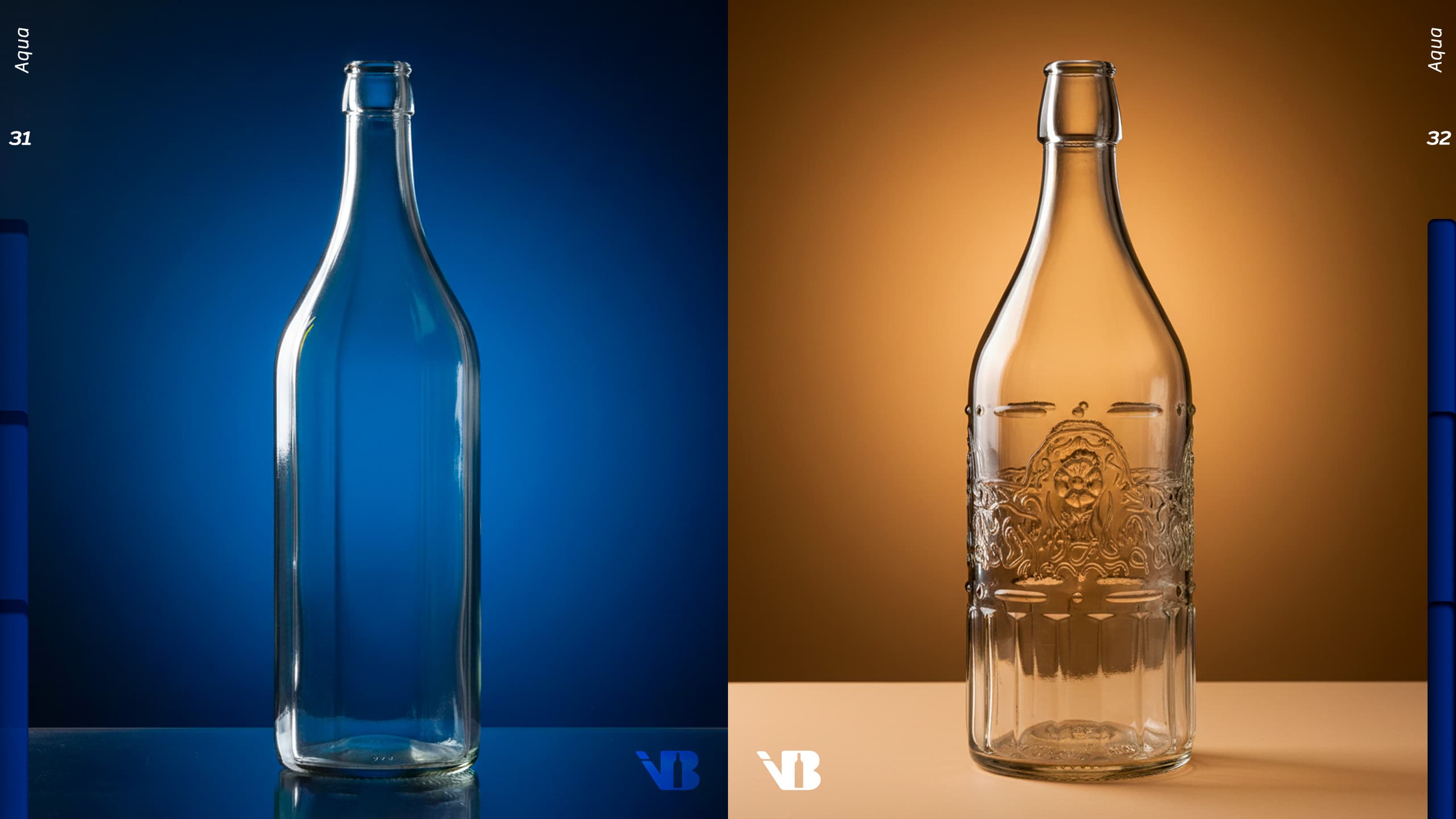 Botella de vidrio de la colección Aqua - Página 2 del catálogo