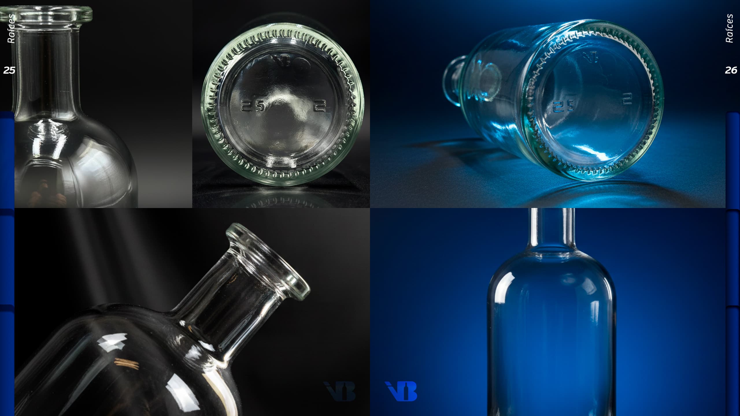 Botella de vidrio de la colección Raíces - Página 4 del catálogo